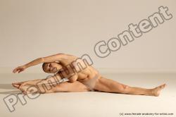 Nude Woman Dynamic poses Pinup