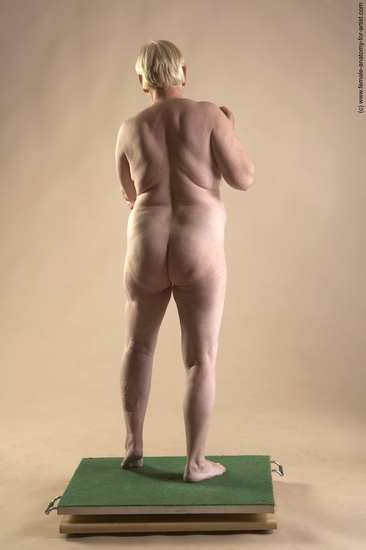 Nude Woman White Standing poses - ALL Average short blond Standing poses - simple Pinup