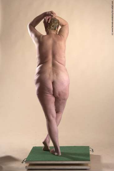 Nude Woman White Standing poses - ALL Average short blond Standing poses - simple Pinup