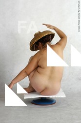 Nude Woman White Laying poses - ALL Overweight Laying poses - on stomach long black Pinup