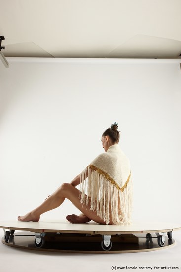 Beautiful Female Professional Fashion Model Sitting Stock Photo 1303143055  | Shutterstock