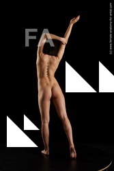 Nude Woman Multiracial Standing poses - ALL Slim medium black Standing poses - simple Standard Photoshoot Pinup