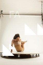 Underwear Woman Black Sitting poses - ALL Athletic medium black Sitting poses - simple Multi angle poses Academic