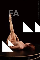 Nude Woman Laying poses - ALL Pregnant Laying poses - on back long brown Standard Photoshoot Pinup