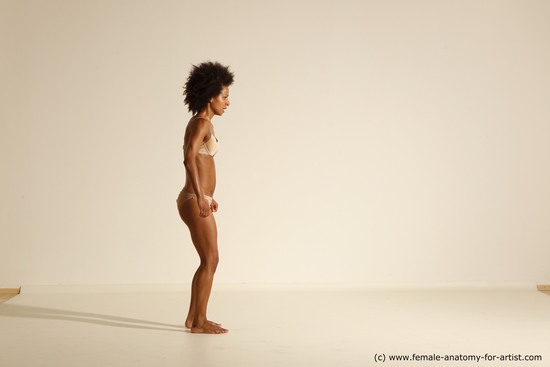 Underwear Gymnastic poses Woman Black Athletic medium black Dancing Dynamic poses Academic