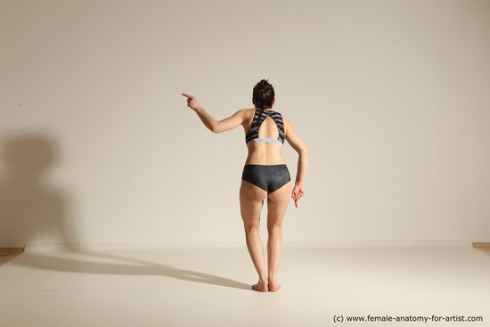 Underwear Woman Dynamic poses Academic