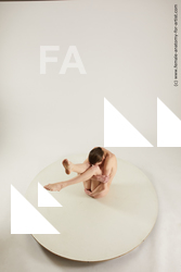 Nude Woman White Sitting poses - ALL Slim medium brown Sitting poses - simple Multi angle poses Pinup