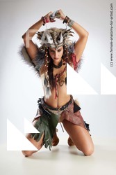 kneeling reference suleika 09