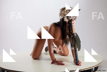 kneeling reference suleika 07