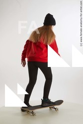 Casual Woman White Standing poses - ALL Slim long brown Standing poses - simple Standard Photoshoot  Academic