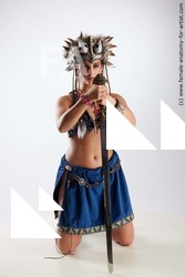 kneeling reference suleika 09