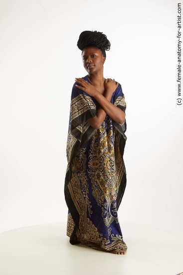 Casual Woman Black Standing poses - ALL Average dreadlocks black Standing poses - simple Standard Photoshoot Academic