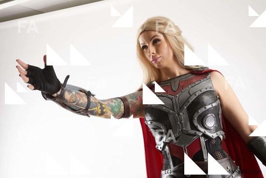 Casual Woman White Standing poses - ALL Slim long blond Standing poses - simple Standard Photoshoot Academic