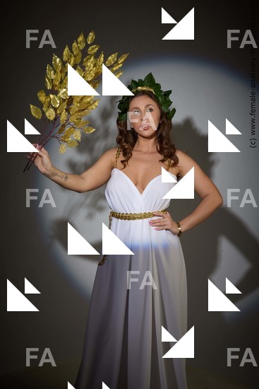 Casual Woman White Standing poses - ALL Average long brown Standing poses - simple Standard Photoshoot Academic