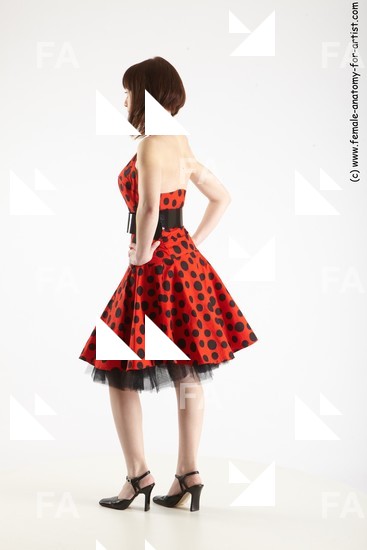 Casual Woman White Standing poses - ALL Slim medium brown Standing poses - simple Standard Photoshoot Academic