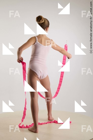 Sportswear Woman White Standing poses - ALL Slim long brown Standing poses - simple Standard Photoshoot  Academic