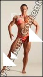 Angelina Bodybuilding poses