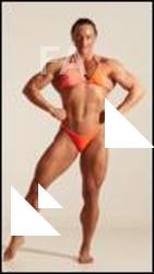 Angelina Bodybuilding poses