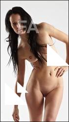 Standing reference poses of Debra