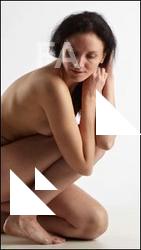 Sitting reference poses of Sherri