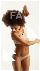 Standing reference poses of Holly