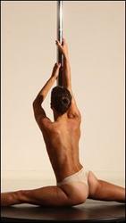 Pole Dance reference poses of Mercedes