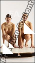 Various reference poses of Gabi & Livia