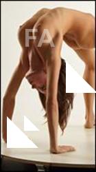 Various reference poses of Leah