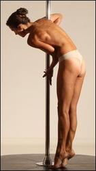 Poledance reference poses of Mercedes