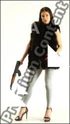 Stereoscopic 3D reference poses of Eveline Dellai