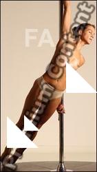 Poledance reference poses of Mercedes