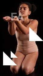 Kneeling reference poses of Zahara