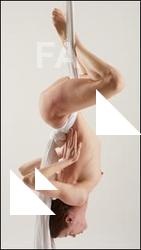 Aerial silk reference poses Tracey