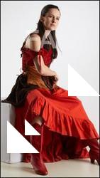 Fighting reference poses Zolzaya