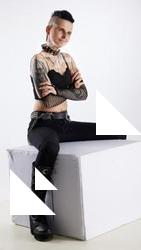 Sitting reference poses Quisha