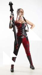 Fighting reference poses Mrs. Physiotherapist