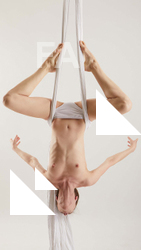 Aerial silk reference poses Tracey