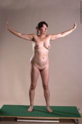 Nude Woman White Standing poses - ALL Average medium brown Standing poses - simple Pinup