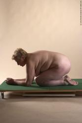 Nude Woman White Sitting poses - ALL Average short blond Sitting poses - on knees Pinup