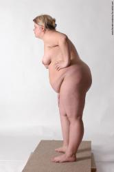 Nude Woman White Standing poses - ALL Overweight medium colored Standing poses - simple Pinup