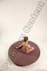 Nude Woman White Sitting poses - ALL Slim medium colored Sitting poses - simple Multi angle poses Pinup