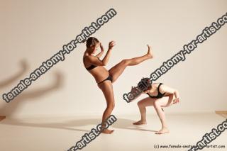 Capoeira poses