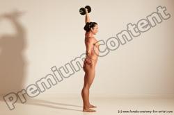 Angelina Bodybuilding poses