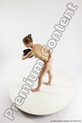 Nude Woman White Standing poses - ALL Athletic long blond Standing poses - simple Multi angle poses Pinup