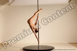 Poledance reference poses of Fannie