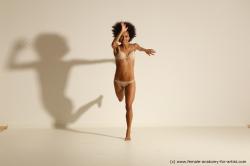 Underwear Woman Black Athletic medium black Dancing Dynamic poses Academic