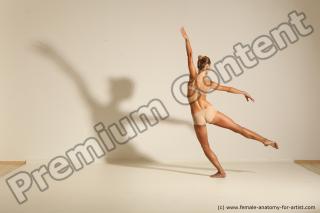 Modern aerobic poses of Kristyna