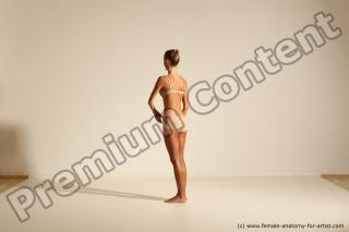 Modern aerobic poses of Kristyna