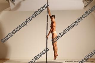 Poledance reference poses of Mercedes