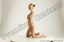 Nude Woman Multi angle poses Pinup